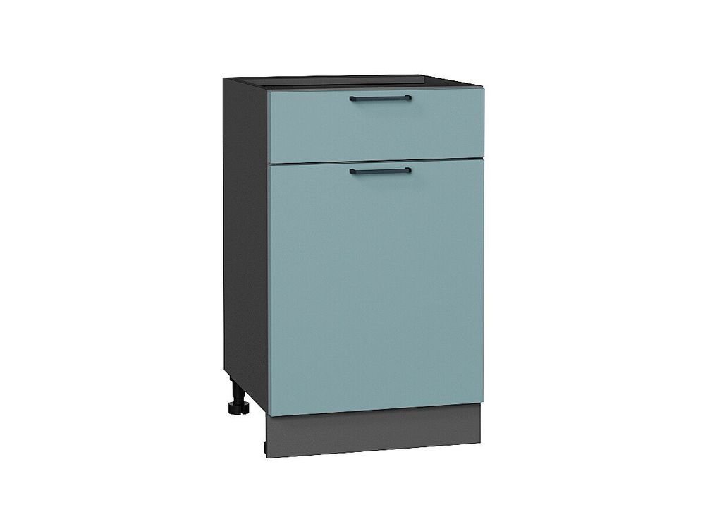 Шкаф нижний с 1-ой дверцей и ящиком Флэт