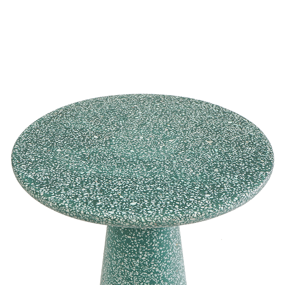 Столик кофейный bayn, D45 см, зеленый