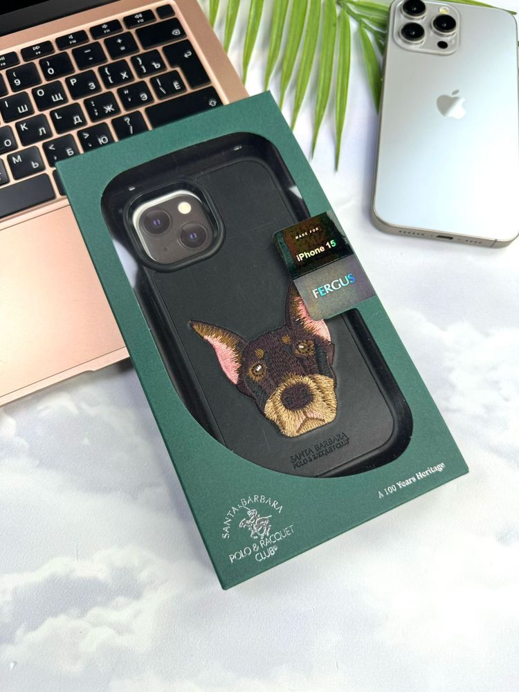 Чехол для iPhone Doberman Black