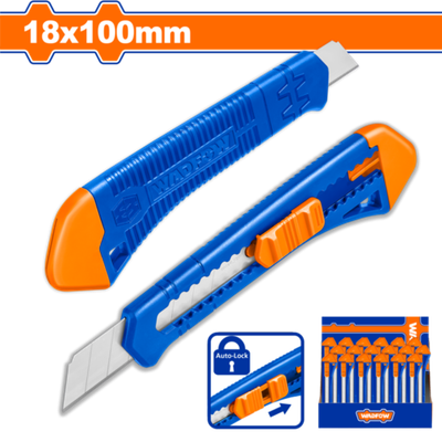 Нож универсальный (18х100мм) (20/280) WADFOW WSK2913