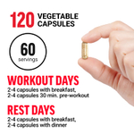 Force Factor, Volcano, бустер оксида азота,120 капсул