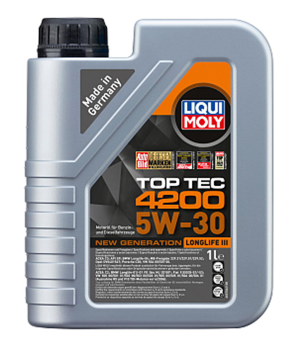 Масло моторное синтетическое Liqui moly  "Top Tec 4200 5W-30", 1л