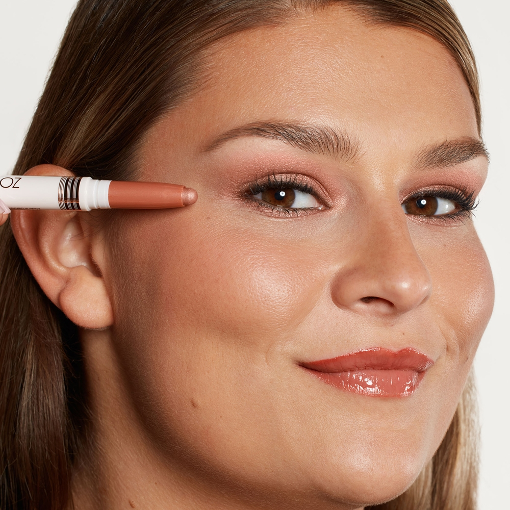 ZOEVA Eye Swipe - Тушь для ресниц 2 в 1 оттенок Rose Gold, 1 g