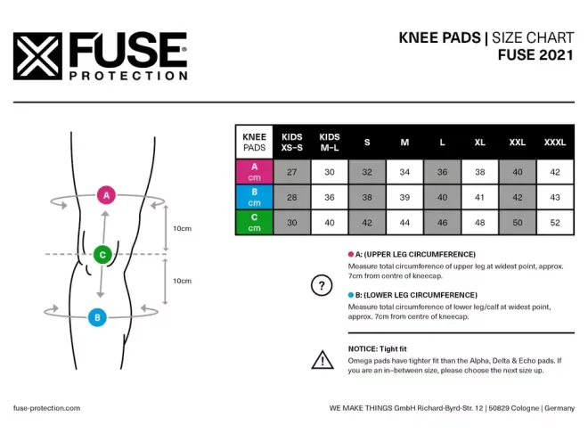 Защита колена Fuse Alpha Pad