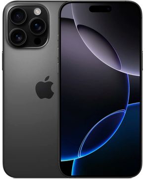 Apple iPhone 16 Pro SIM 256 ГБ, «титановый чёрный»