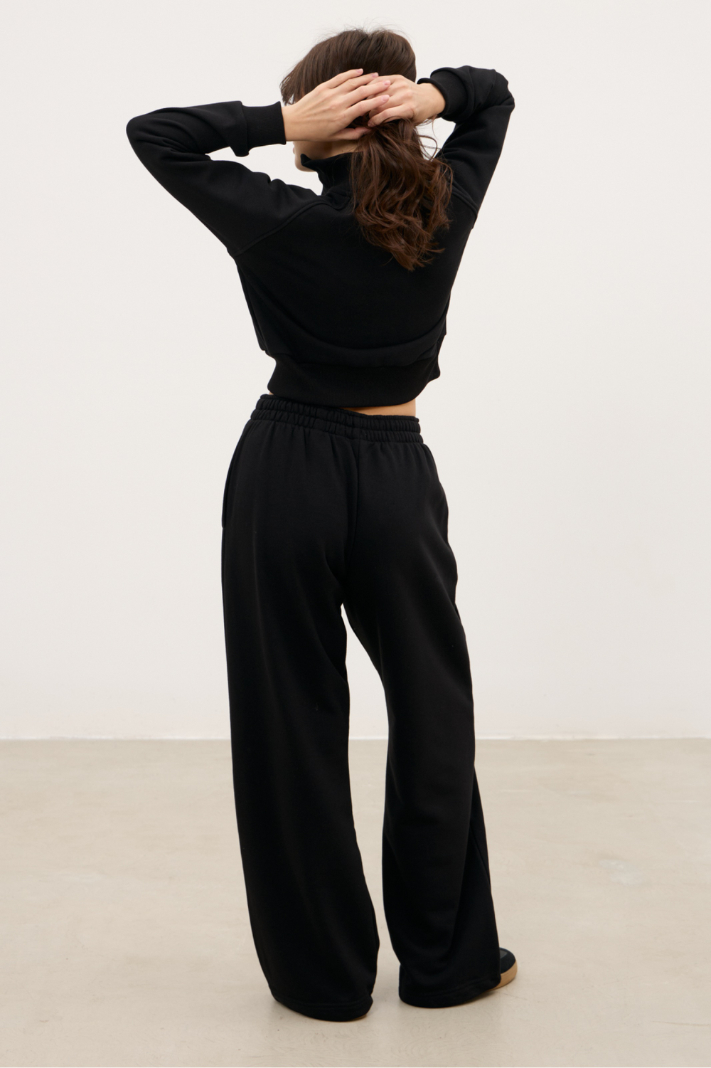 Брюки-трансформеры, черные