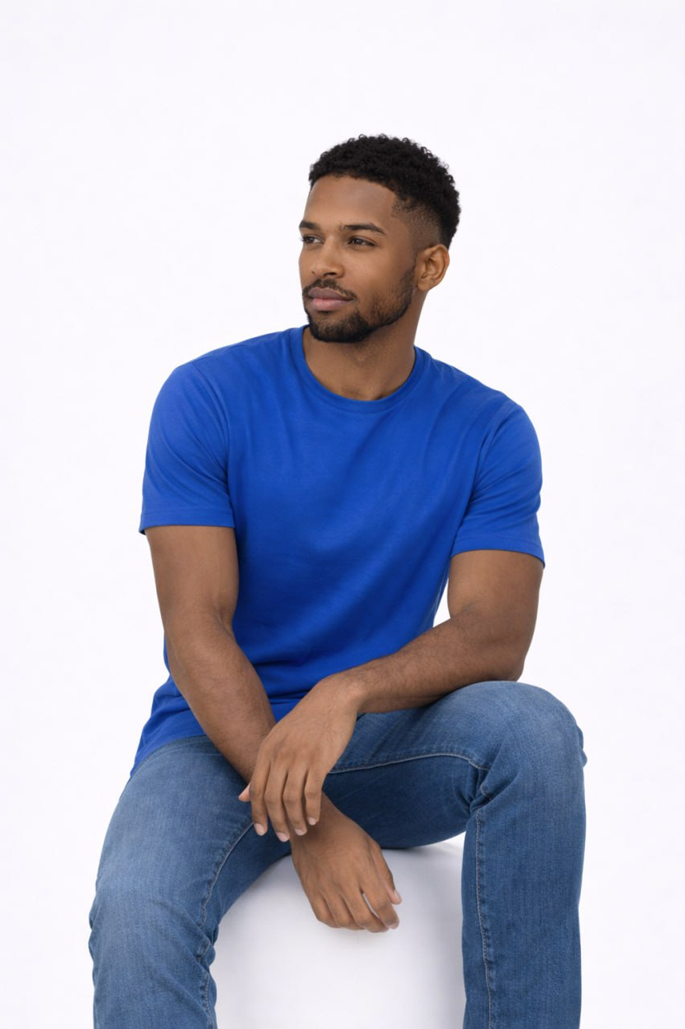 Футболка мужская классическая, плотность 200 гр