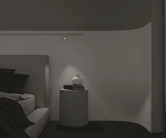 Трековый светильник Фокус / Focus Led Radity 3000K 12Вт 36° Technical tr103-1-12w3k-m-w