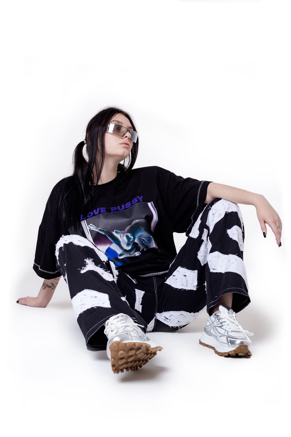 Джинсы "Black PIECES"
