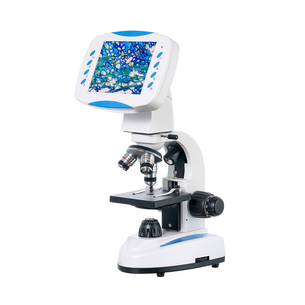 Микроскоп цифровой Levenhuk D80L LCD, монокулярный