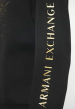 Armani Exchange UNISEX - Толстовка с капюшоном - Чёрный