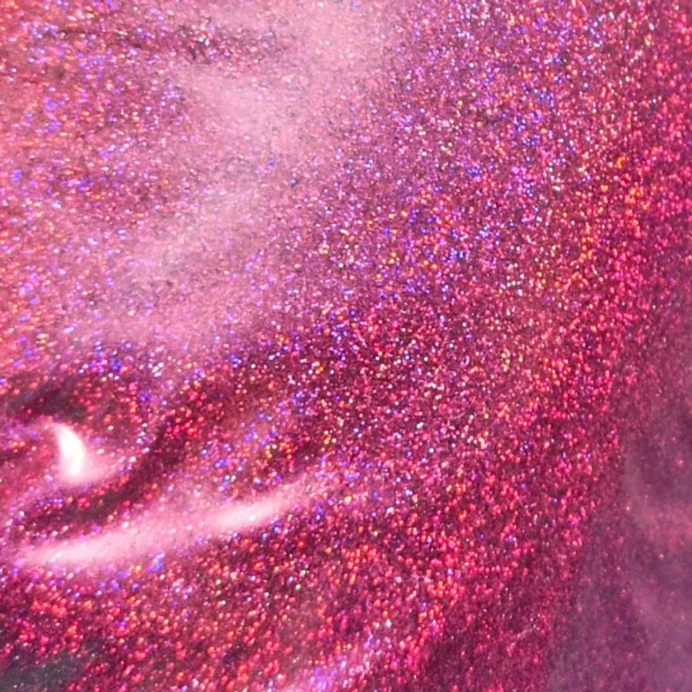 Флейки 806 - Красный голографик металлик для покраски деталей и авто...