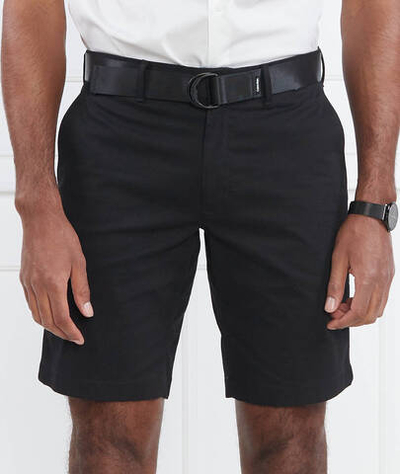 Шорты + пояс MODERN TWILL Calvin Klein - черный(K10K111788)
