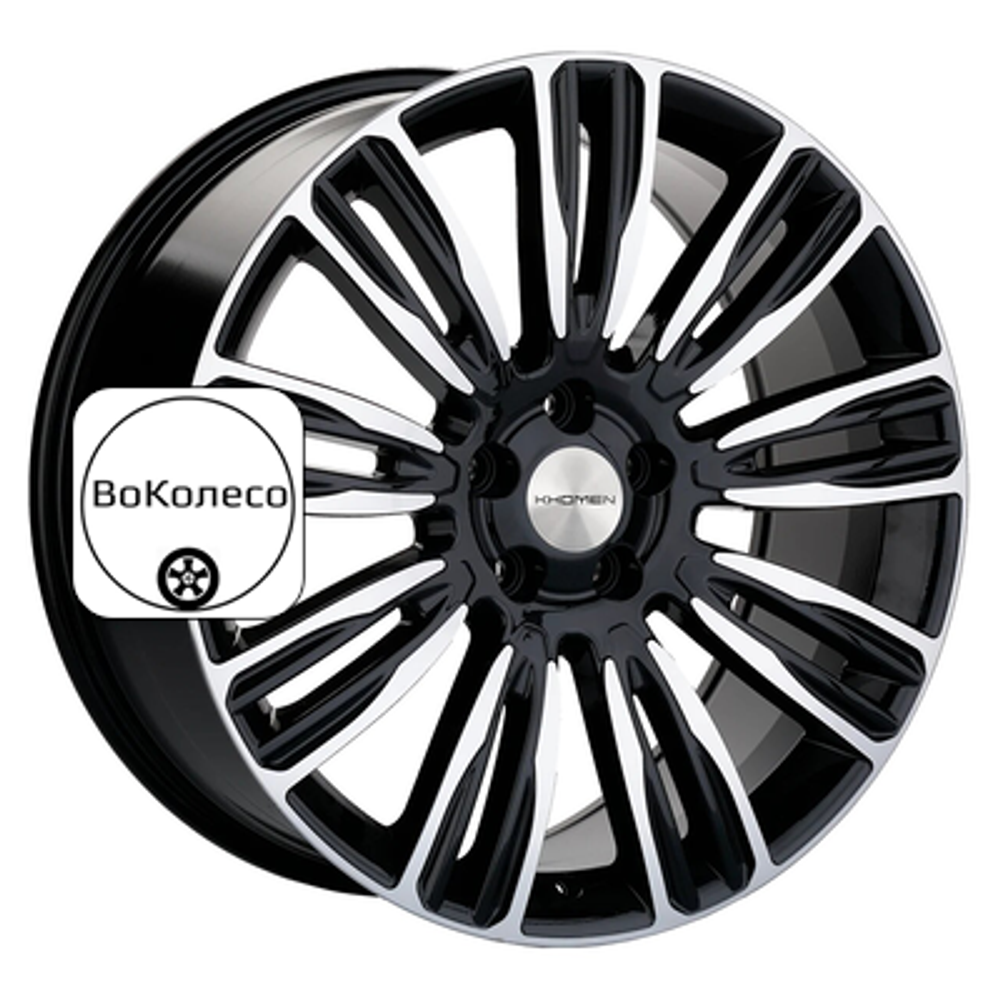 8,5x20/5x108 ET45 D63,4 KHW2004 (Velar) Black-FP Khomen Wheels