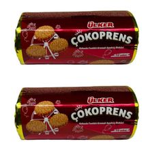Печенье Ulker Cokoprens с шоколадной начинкой, 300 г, 2 шт