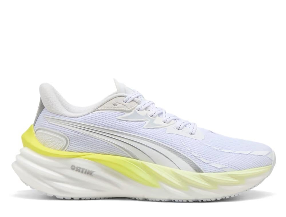 Кроссовки для бега женские Puma Velocity Nitro 4 W Голубо-желтые
