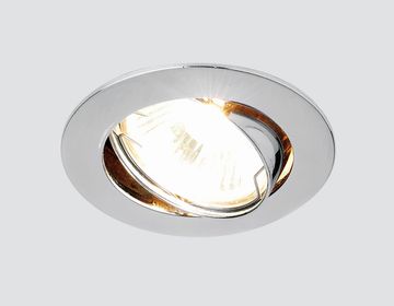 Точечный светильник 104S CH MR16 хром Ambrella