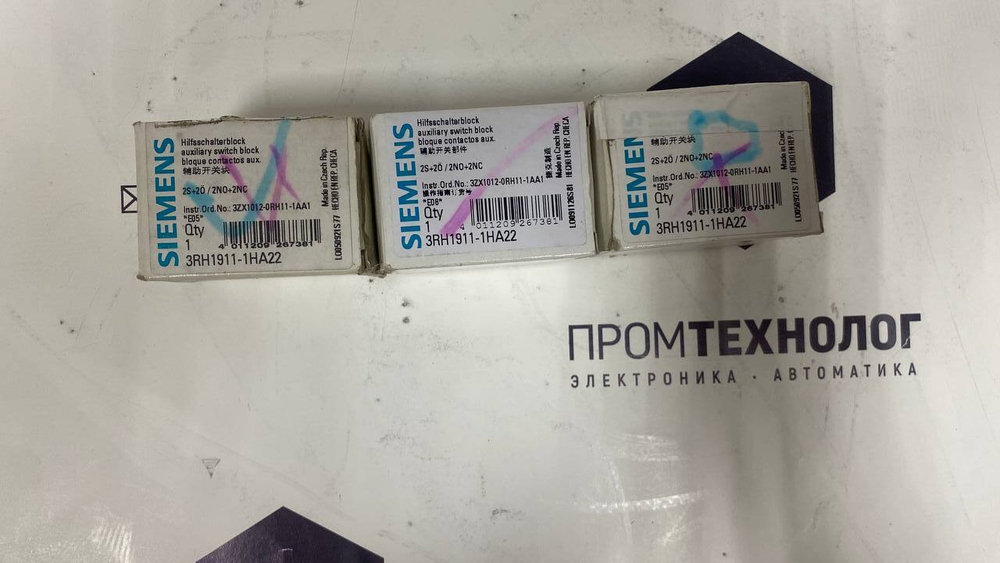SIEMENS 3RH1911-1HA22 новое