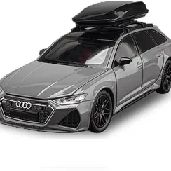 Коллекционная модель Audi RS6 Travel Multi Function с багажником 1:24  CZ148A