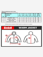 Куртка Alaskan Juneau Yellow утепленная стеганая