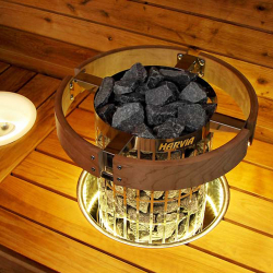 HARVIA Защитное ограждение для электрической печи со светодиодной подсветкой Cilindro 11 кВТ, артикул HPC4L