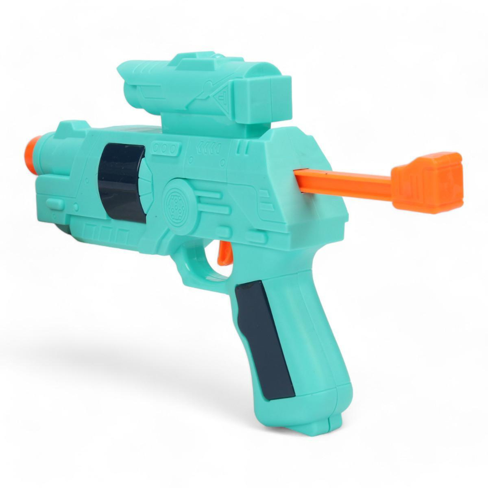 Пистолет с мягк.пулями, пакет HM599