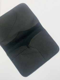 Обложка для паспорта черная