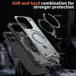 Чехол Magneto Case с кольцом для Xiaomi 15T