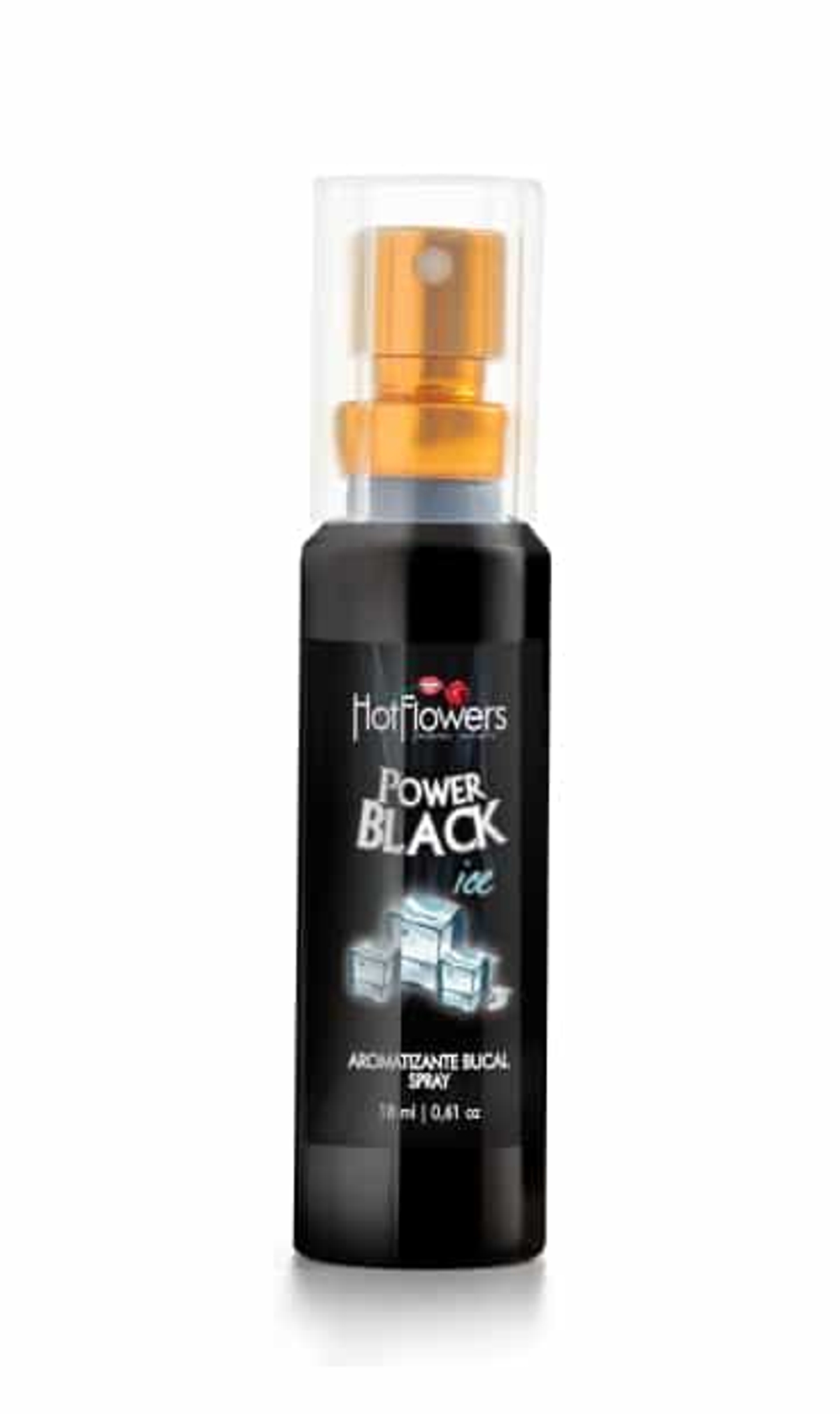 HotFlowers POWERBLACK - Оральный спрей с притупляющим эффектом.