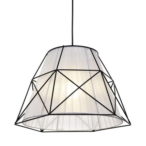 Подвесной светильник Lumina Deco Boneti LDP 8002 BK+WT