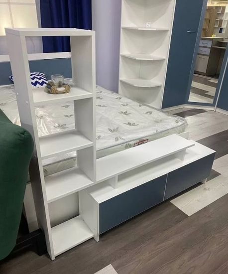 реальное фото белый / маренго