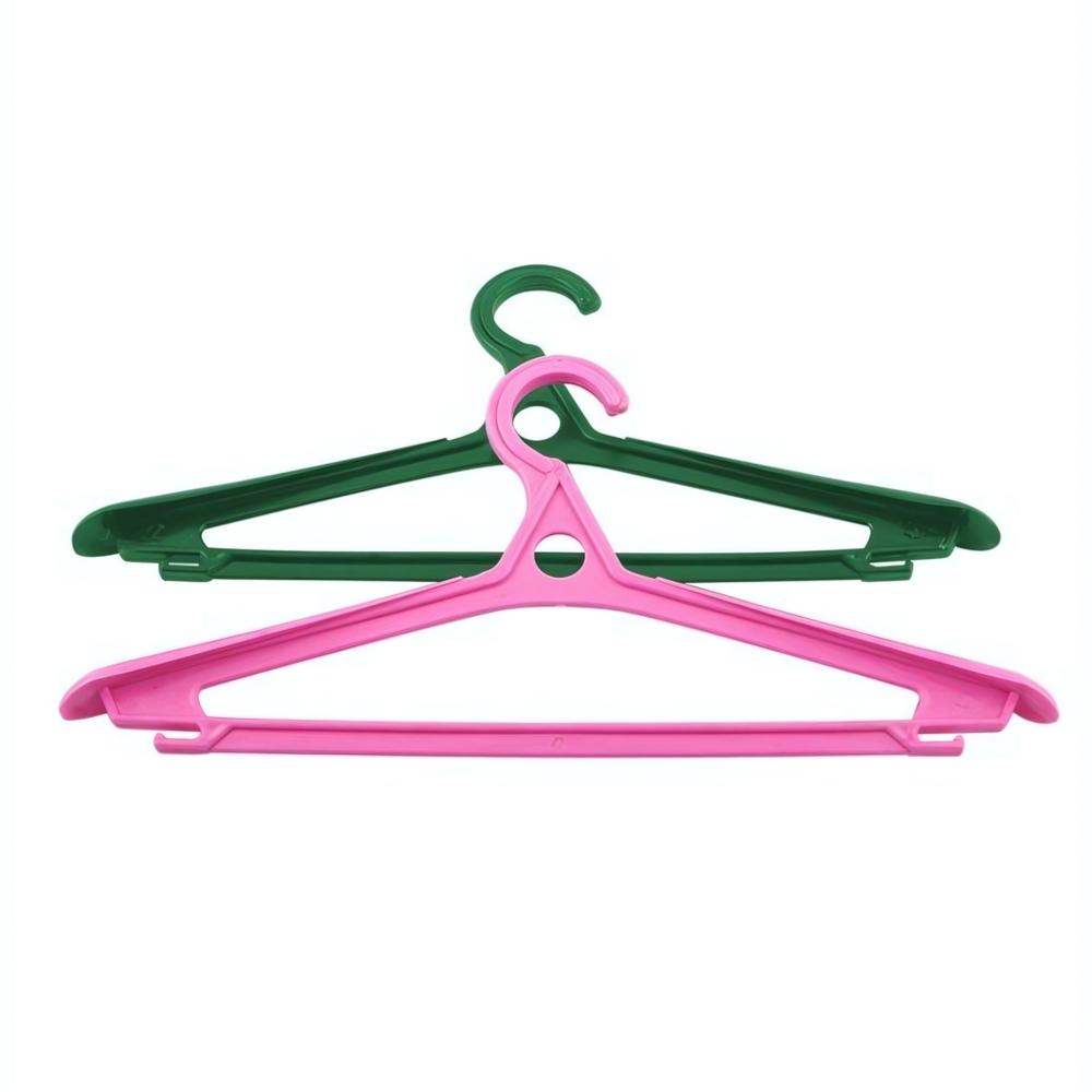 Вешалка - плечики д/одежды - цветн. 52-54 разм усиленные