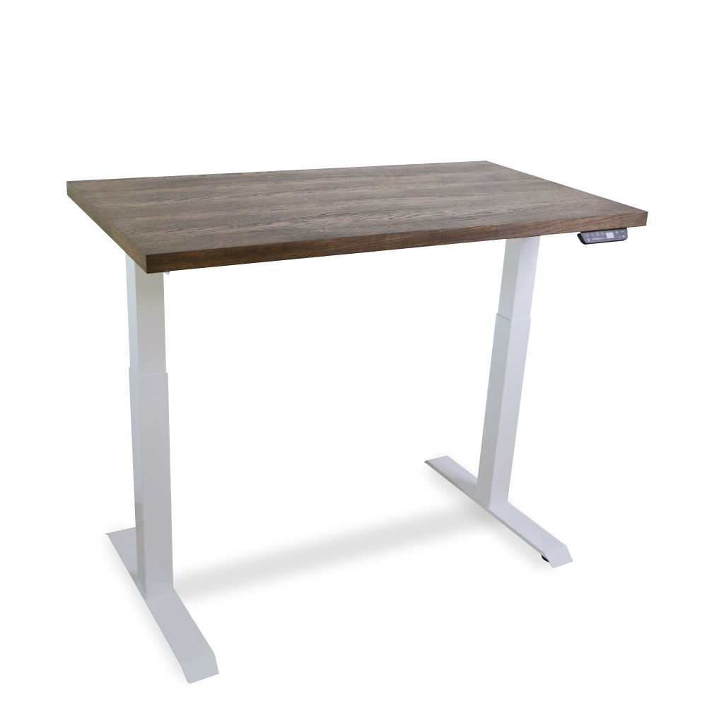 Регулируемый компьютерный стол Motor UP с регулировкой по высоте — столешница МДФ дуб мореный