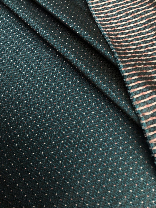 Плательная вискоза, жаккард, принт точка LR#90