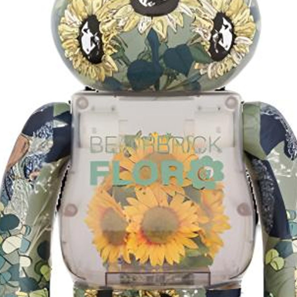 Дизайнерские игрушки BE@RBRICK FLOR@ SUNFLOWER1000％, BE@RBRICK-2407-0011