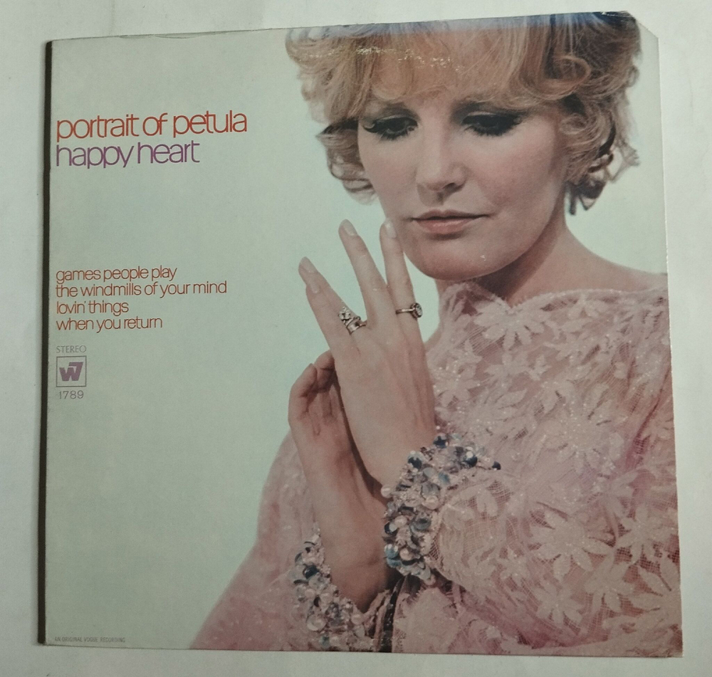 Винтажная виниловая пластинка LP Petula Clark Portrait Of Petula (USA 1969)
