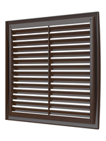Решетка вентиляционная РРН разъемная 350х350 ASA Brown ERA