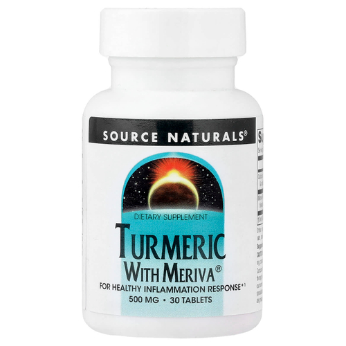 Source Naturals, куркума с Meriva®, 30 таблеток