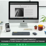 Клавиатура Logitech K380 темно-серый (920-007584)