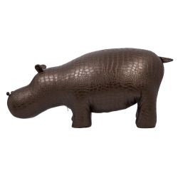 Банкетка Пуф Бегемот Коричневый средний