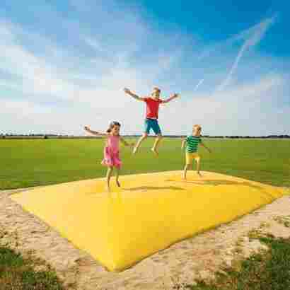 Надувная подушка «Солнечный остров» для установки в грунт, 12×9×2 м