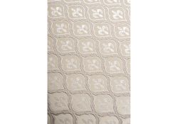 Деревянный стул Гроджин белый / бежевый