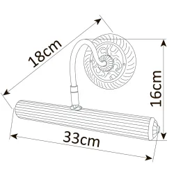 Подсветка для картин Arte Lamp