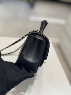 Chanel Mini Flap Bag with Top Handle 20 cm