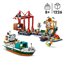 LEGO City - Морской порт с грузовым кораблем 60422 / артикул   60422  / GTIN 5702017587288