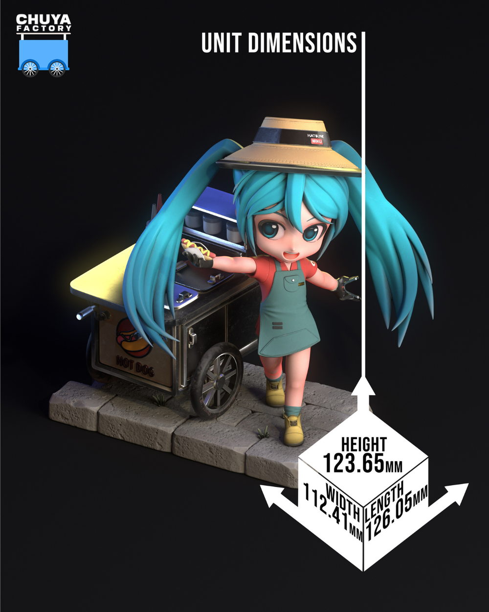 Фигурка Мику Хацунэ Hatsune Miku Vocaloid