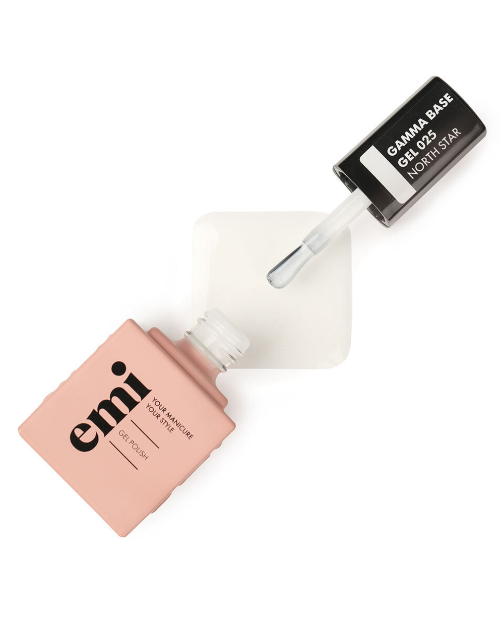 E.MiLac Gamma Base Gel №025 North star, 15 мл