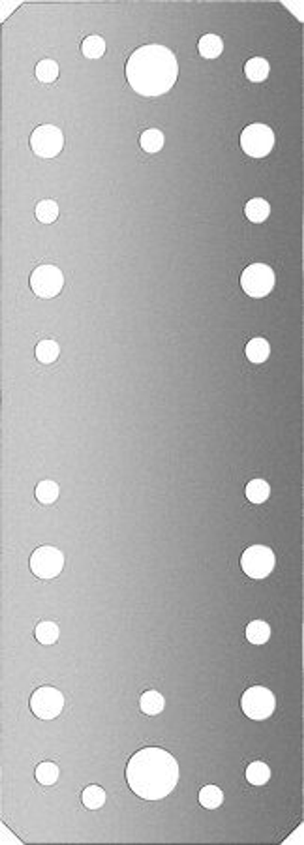Крепежная пластина оцинкованная ЗУБР 31023-210