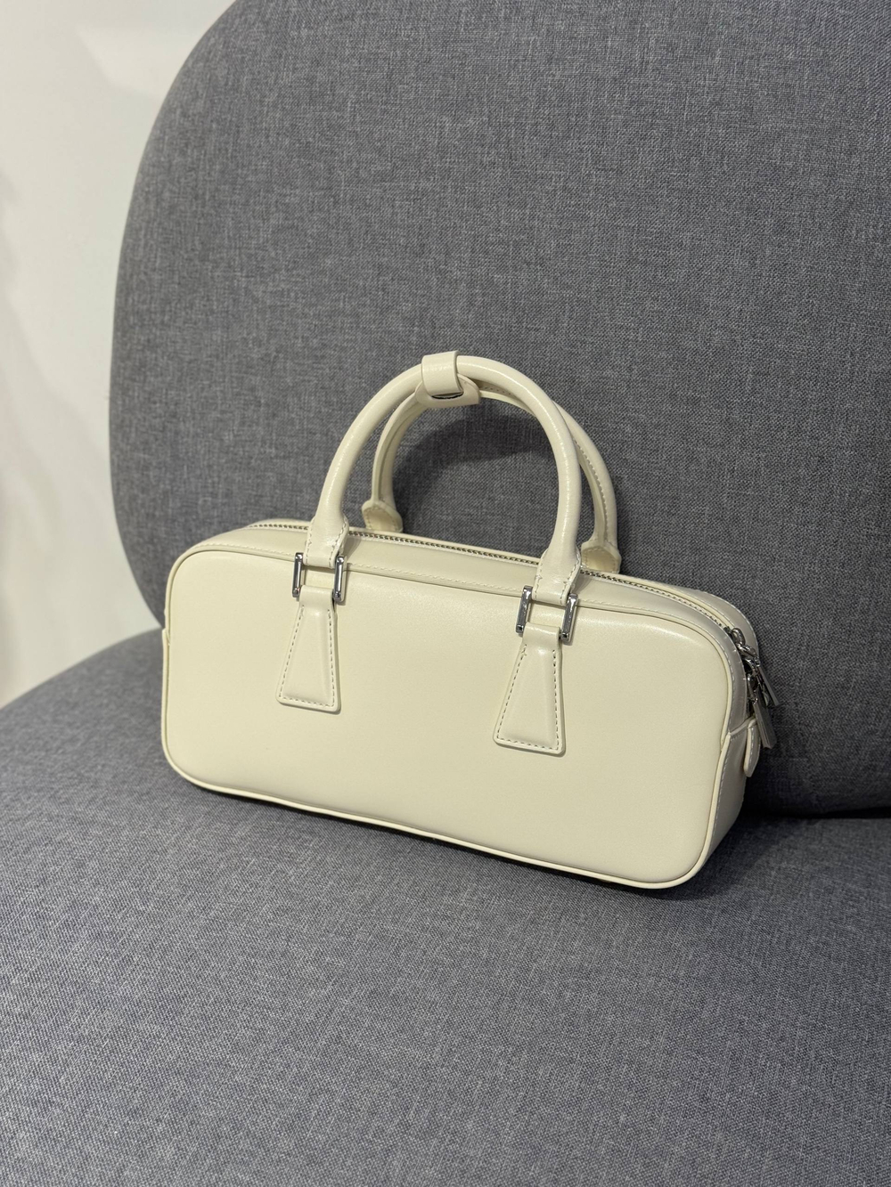 MN9950-1 WHITE Сумка женская нат. кожа 26*7*12