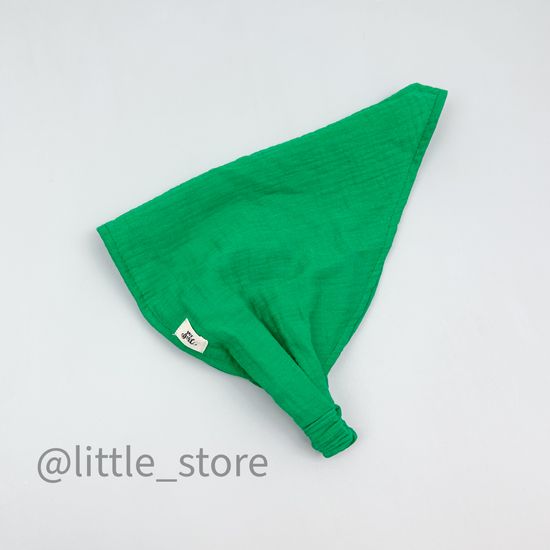 Косынка муслиновая, Зеленая